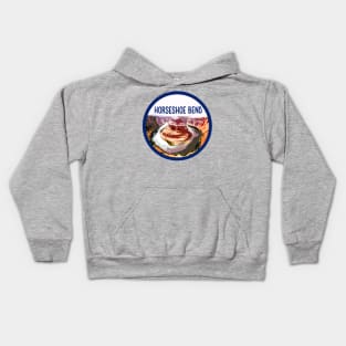 Horseshoe Bend Decal Kids Hoodie